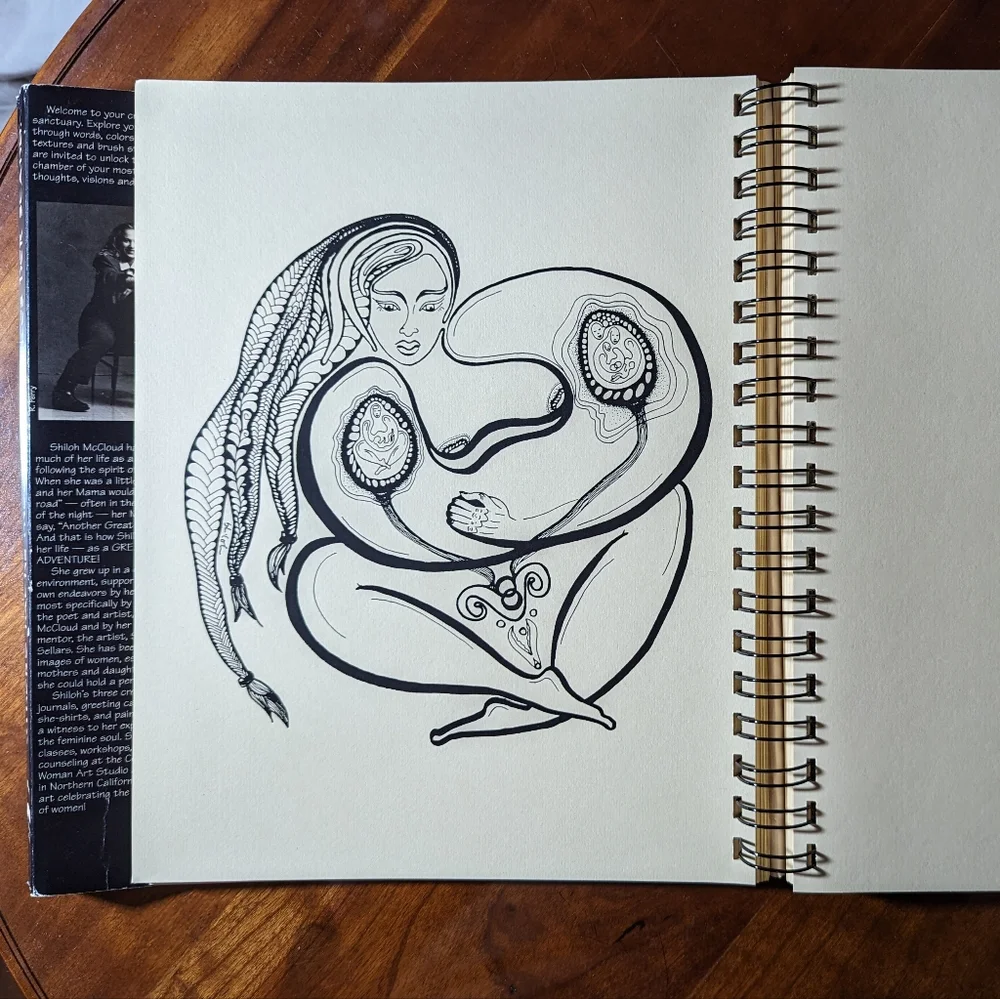 Color of Woman Coloring Book and Journal - Picture 4 of 8